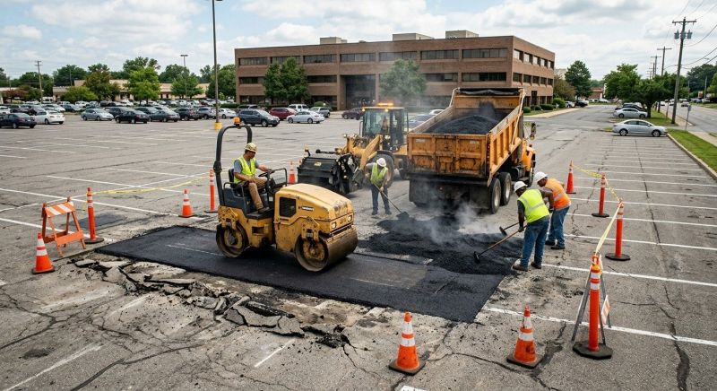 Commercial Asphalt Repair in Los Angeles, CA