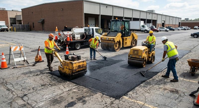 Commercial Pavement Repair in Pasadena, CA