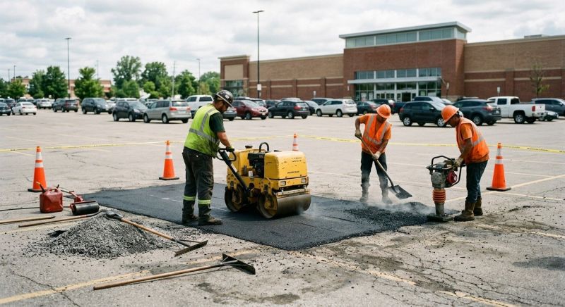 Commercial Paving Repair in Bluffton, SC