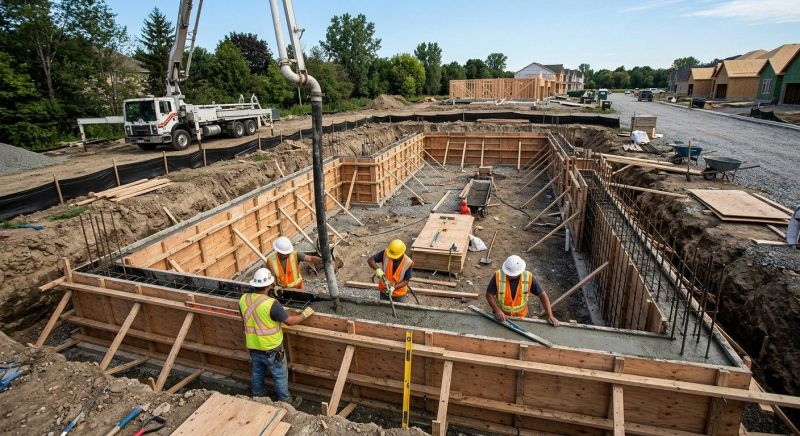 Concrete Foundation Pouring in Fort Worth, TX