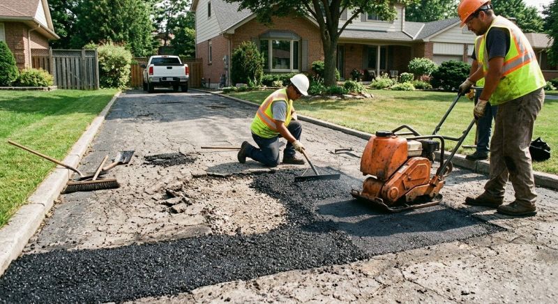 Paved Driveway Repair in Orange County, CA